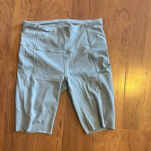 Lululemon Athletica Women's Blue Bike Shorts